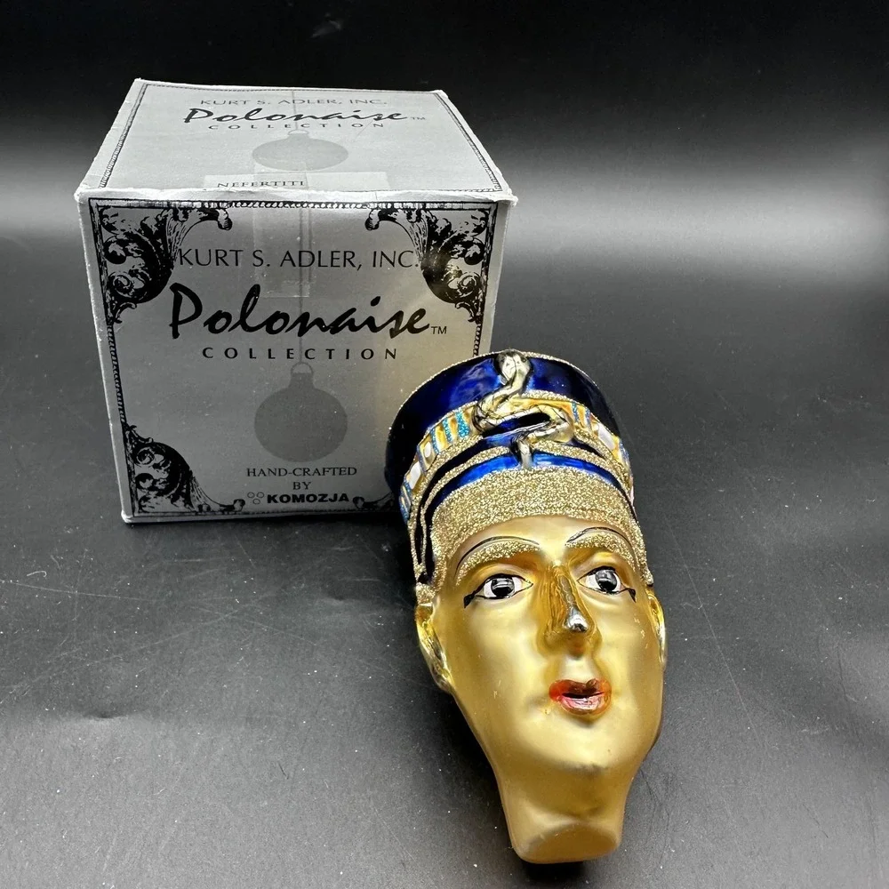 1998 POLONAISE BY KOMOZJA QUEEN NEFERTITI ORNAMENT 4